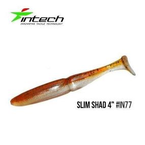 Силіконова приманка, Їстівний силікон Intech Інтеч Slim Shad 4 "5 шт IN77