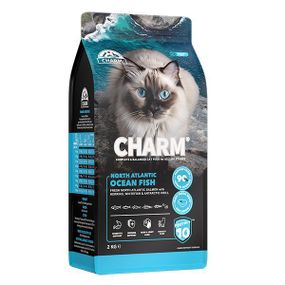 Сухий беззерновий холістик корм Charm North Atlantic Ocean Fish Чарм північноатлантична риба для котів 2 кг.