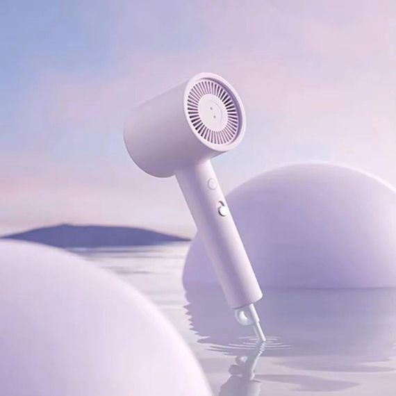 Фен Xiaomi Mijia Negative Ion Hair Dryer H301 Purple + (перехідник на EU розетку) | Зображення 2