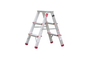 Стремянка двухсторонняя Intertool - 660 мм x 3 ступени (LT-1103)