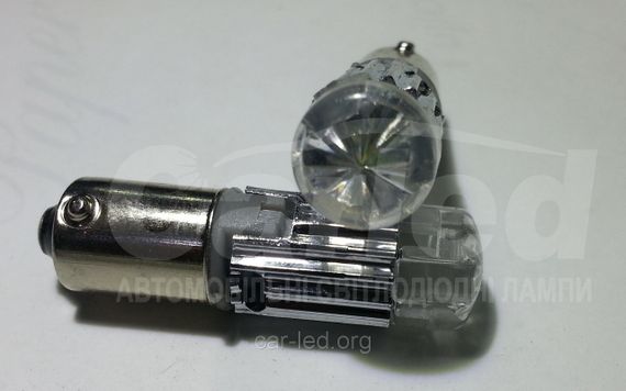 Светодиодная автолампа BA9S 3W Cree (200Lm) CAN BUS | Зображення 1