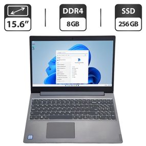 Ноутбук Lenovo IdeaPad L340-15IWL / 15.6" (1366x768) TN / Intel Core i3-8130U (2 (4) ядра по 2.2 - 3.4 GHz) / 8 GB DDR4 / 256 GB SSD / Intel UHD Graphics 620 / WebCam / DVD-ROM б/в