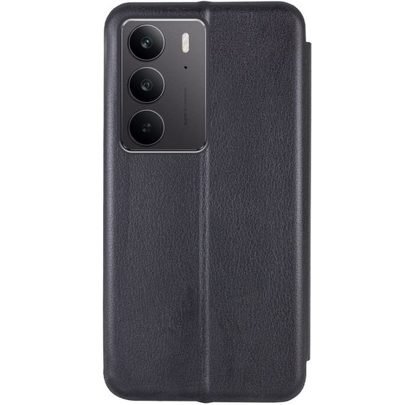 Шкіряний чохол-книжка Classy для Realme C75 / C75x Чорний | Зображення 1