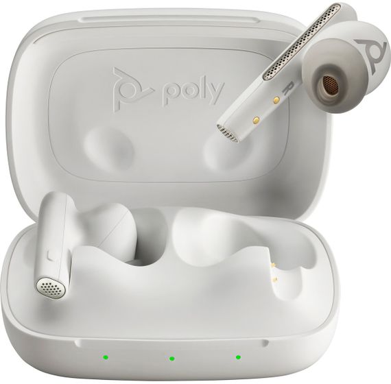 Навушники TWS Poly Voyager Free 60 Earbuds + BT700A + BCHC White