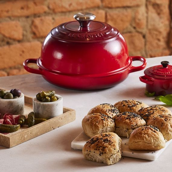 Форма для выпечки хлеба Le Creuset Bread Oven Cerise 21301240600430 24х17.6х4.8 см 1.6 л вишневая | Зображення 4