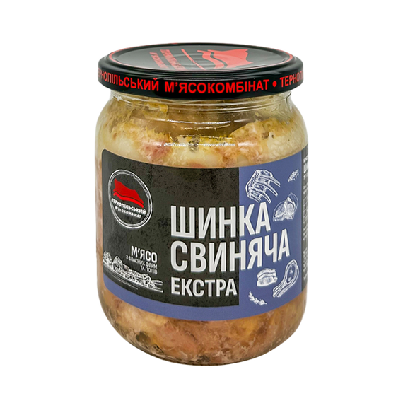 Шинка свиняча екстра Тернопільський м'ясокомбінат 500 г