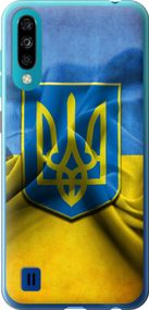 Чехол на ZTE Blade A7 2020 Флаг и герб Украины 1 "375u-2108-17620"