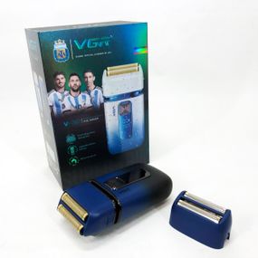 Компактная электробритва мужская VGR, Мужская водонепроницаемая аккумуляторная бритва ZS-28