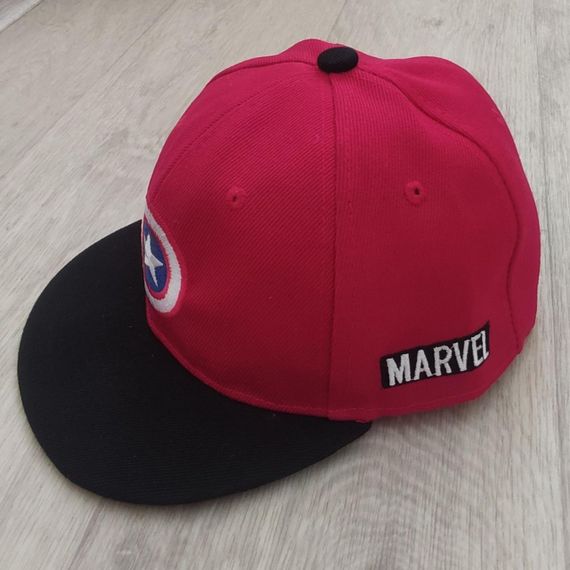 Кепка дитяча снепбек (Snapback) Капітан Америка Камуфляж з чорним 50-54р (2221) | Зображення 6