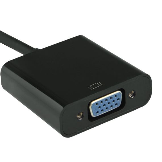 Адаптер-преобразователь DVI-D dual link - VGA, конвертер DVI-D-VGA | Зображення 2