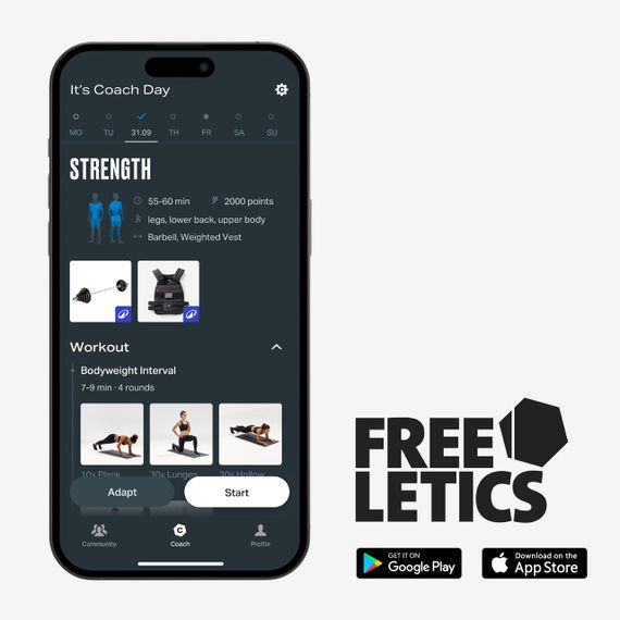 Пояс для силових тренувань чорний - ML