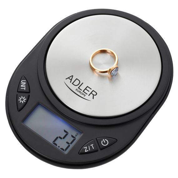 Ваги ювелірні електронні Adler AD 3162 до 750 г точність 0,1 г