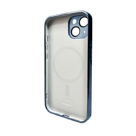 Чохол для смартфона AG Glass Sapphire Frame MagSafe Logo for Apple iPhone 14 Sierra Blue | Зображення 1