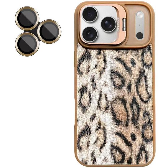Чохол TPU+PC Wild Leopard with MagSafe and Lens для Apple iPhone 17 Pro (6.3") Brown | Зображення 2