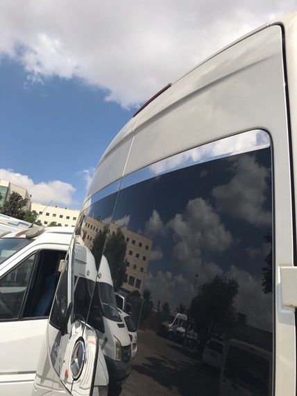 Верхняя окантовка стекол (нерж.) для Mercedes Sprinter 2006-2018 гг | Зображення 1