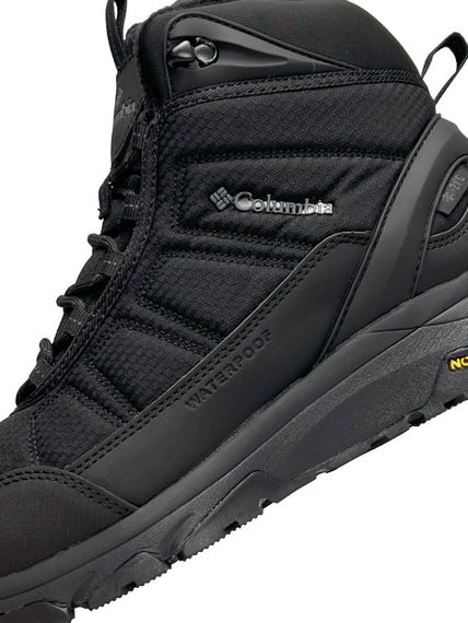 Зимові чоловічі кросівки Firecamp High All Black Fur , В'єтнам 42 26,5 | Зображення 6