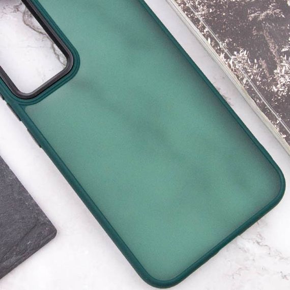 Чохол TPU+PC Lyon Frosted для Samsung Galaxy S23 FE Green | Зображення 6