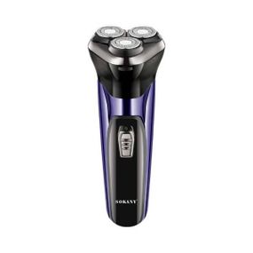 Електробритва акумуляторна для сухого гоління SOKANY SK-9917 Чорна з синім