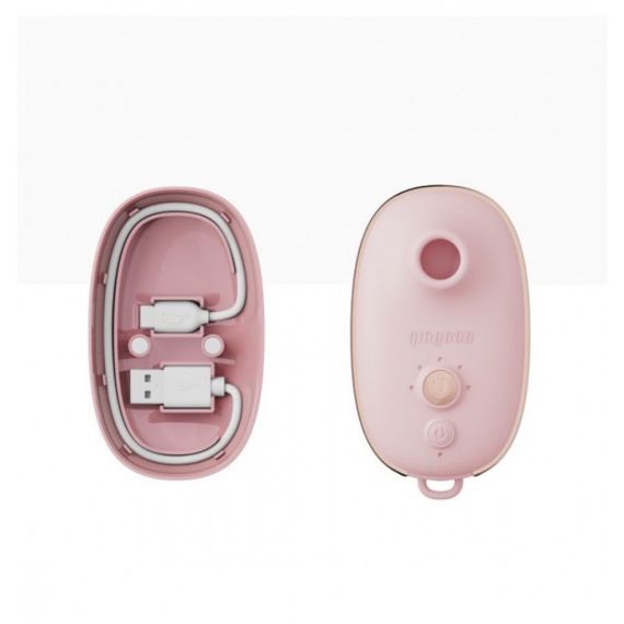 Вакуумний стимулятор клітора Qingnan No.0, силіконовий, рожевий Sex Aura | Зображення 3