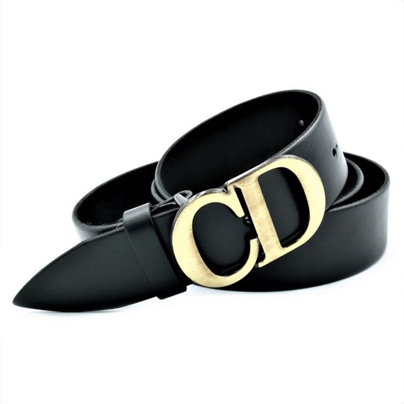Женский кожаный ремень Dior Цвет Черный brnd-40k-ua-054 | Зображення 1