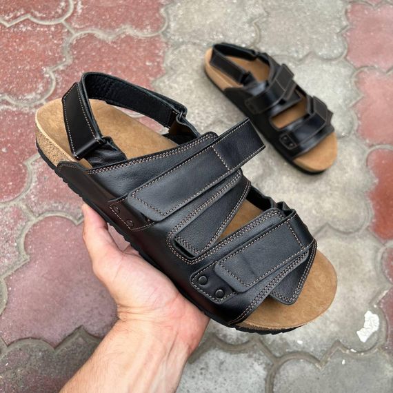 Стильні чоловічі сандалі великого розміру Berg - 46 47 48 49 розмір | Зображення 4