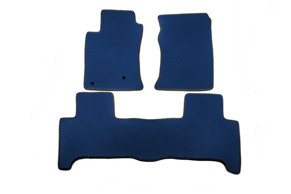 Коврики EVA (2 ряда, Синие) для Toyota Land Cruiser Prado 120 2002-2009 гг | Зображення 2