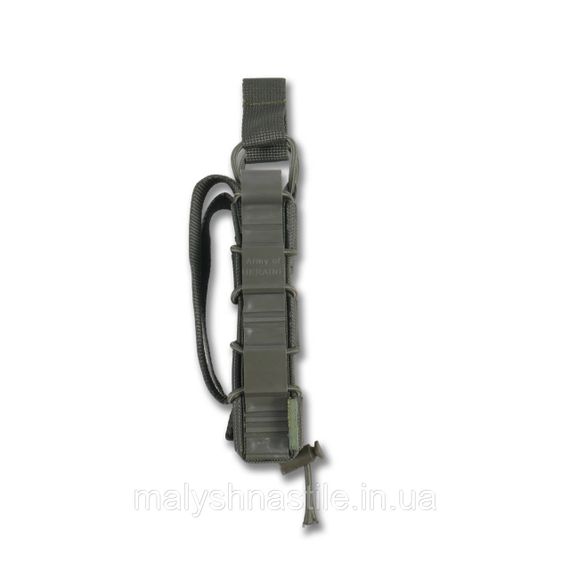 Жорсткий посилений тактичний підсумок Kiborg GU Single Mag Pouch Khaki | Зображення 6
