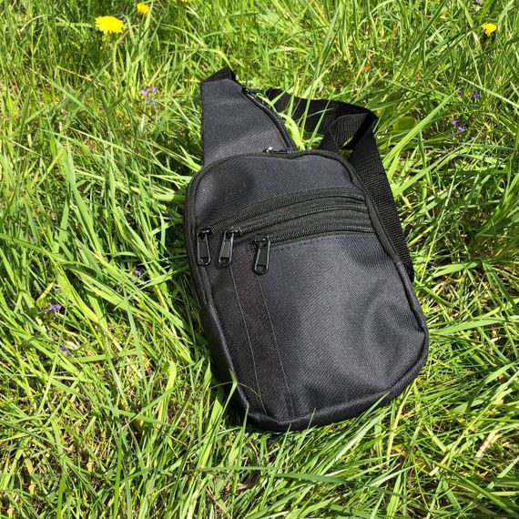 Сумка нагрудна водонепроникна, Маленька чоловіча брезентова сумка Якісна тактична з кобурою JY-86 | Зображення 3