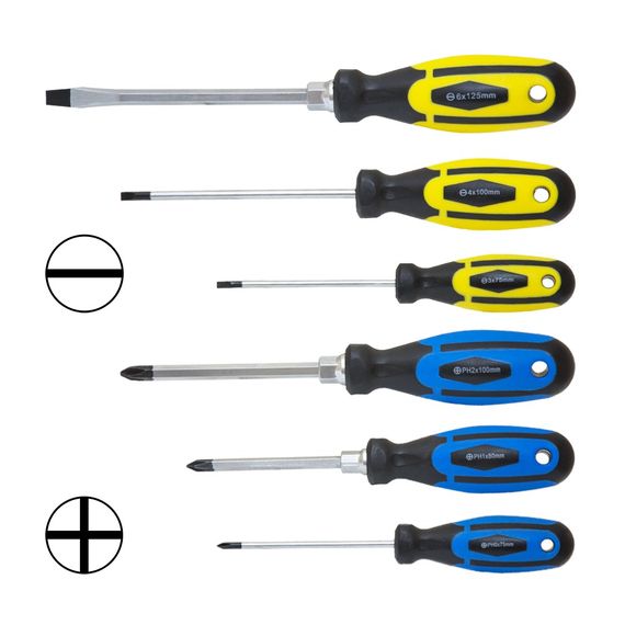 Набір викруток посилених Sigma під ключ 6шт CrV 4001151