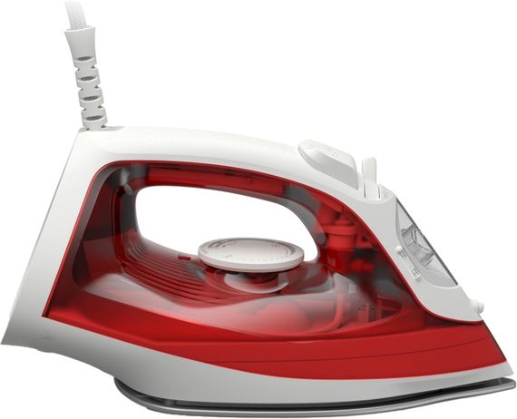 Праска Philips Series 2000, 2000Вт, 250мл, паровий удар -100гр, керам. підошва, червоний (DST2010/40) | Зображення 2