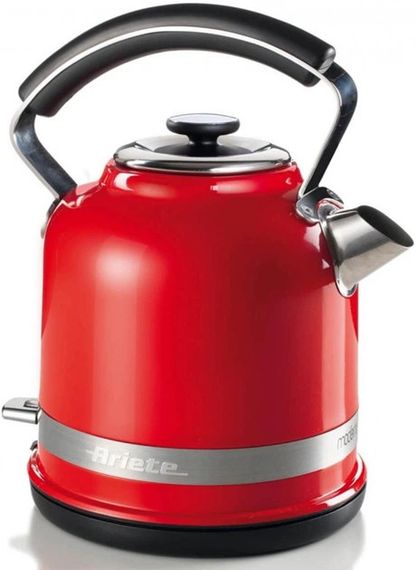 Електрочайник Ariete Moderna ART-2854 BKRD 1,7 л червоний | Зображення 2