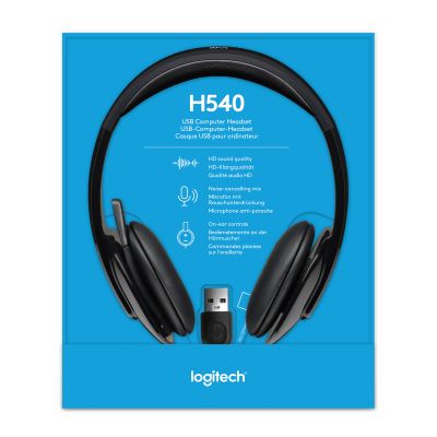 Навушники Logitech H540 USB Headset (981-000480) (981-000480) | Зображення 5