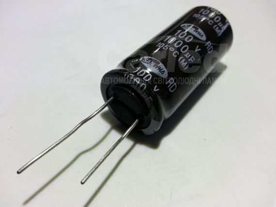 1000mkf - 100v  RD 18*40  SAMWHA, 105°C конденсатор електролітичний | Зображення 5