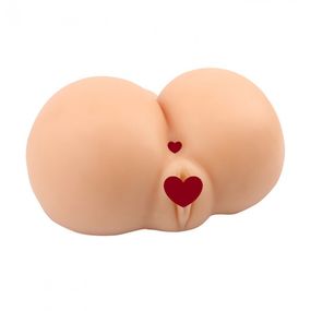 Мастурбатор с вибрацией в виде попы Chisa Man Q Maddy's Vibrating Rear Ecstasy из киберкожи Sex Aura