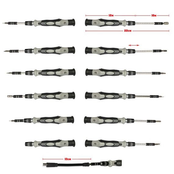 Набор мини прецизионных отверток 115 в 1 для DF-903 ремонта электроники | Зображення 3