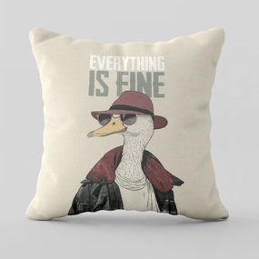 Подушка 3D Everything is fine 28930 50х50 см
