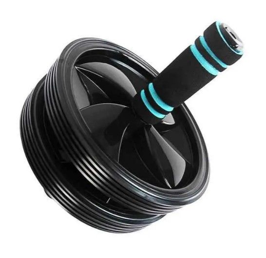 Колесо для преса U-Powex Ab wheel with mat (d18.5cm) Black (UP_1006_Ab/Wheel) | Зображення 1