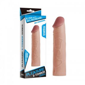 Насадка на член - Pleasure X-Tender Penis Sleeve Add 1" Flesh sexstyle