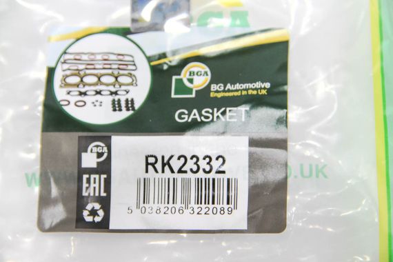 Прокладка клапанної кришки BMW/PSA 1.6 16V EP6DT/EP6CDT/N14B16A/N14B16C 06-, BGA (RK2332) | Зображення 2
