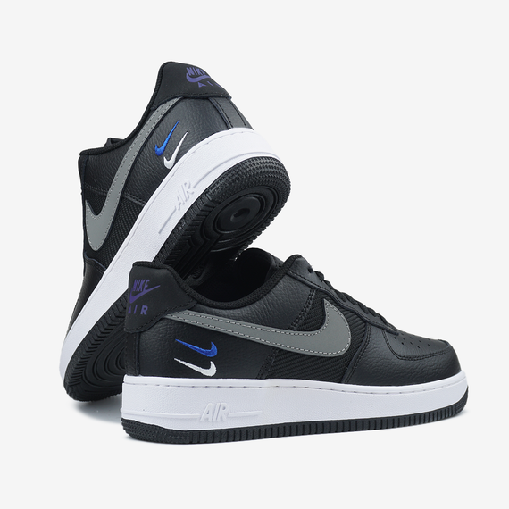 Чоловічі кросівки Air Force 1 Low Se Mini Swoosh Casual Shoes Black, В'єтнам 0244 45 | Зображення 4