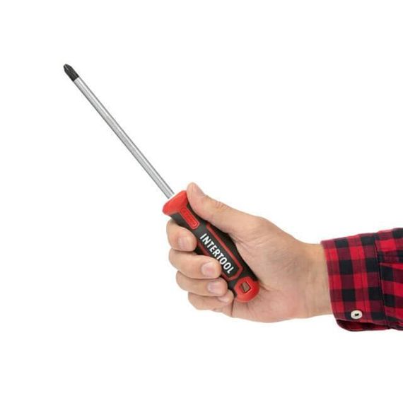 Викруткa хресвтова PH3*150 мм, S2, STORM INTERTOOL VT-3424 | Зображення 3