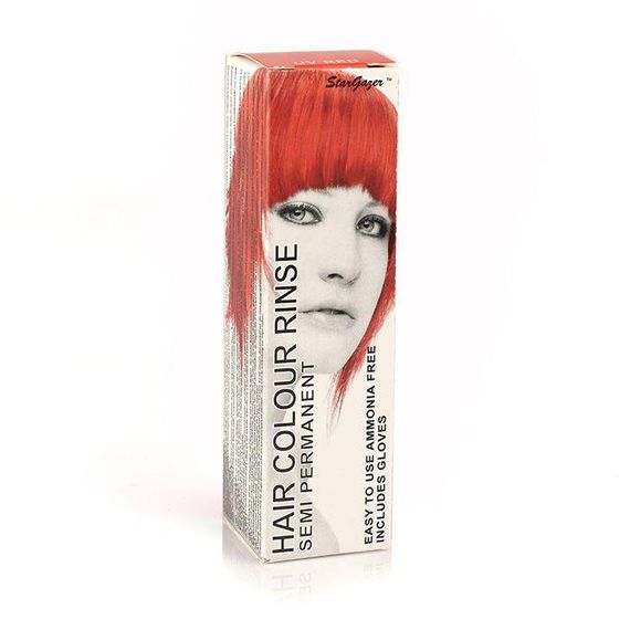 Краска для волос УФ Красная Stargazer Semi-permanent hair colour UV Red 70 мл | Зображення 4