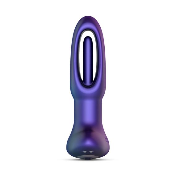 Анальна пробка з віброязичком Hueman - Voyager Butt Plug With Tapping | Зображення 2