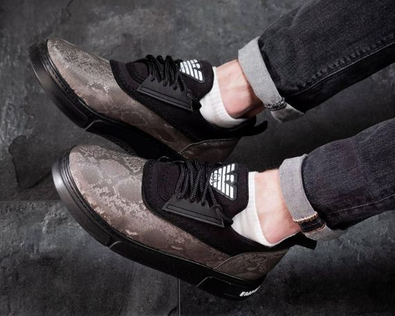 Кросівки Emporio Armani EA7 Exchange Sand Snake | Зображення 1