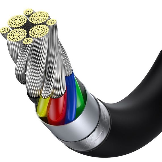 Дата кабель Baseus Superior Series Fast Charging Type-C to Type-C PD 100W (1m) (CATYS-B) Черный | Зображення 2