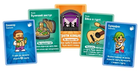 Настольная игра Собери группу (Band Grab) | Зображення 1