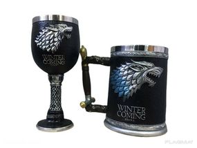 Подарочный Набор Кружка Чашка Бокал 3D Игра Престолов Game Of Thrones Winter is Coming...