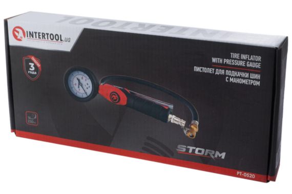 Пистолет для подкачки шин Intertool - 16bar Storm (PT-0520) | Зображення 3