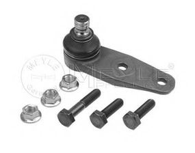 Опора кульова NISSAN KUBISTAR, RENAULT CLIO, KANGOO 90-попер. міст низ (Вир-во MEYLE) MEYLE 16160104264 на RENAULT KANGOO (KC0/1_)