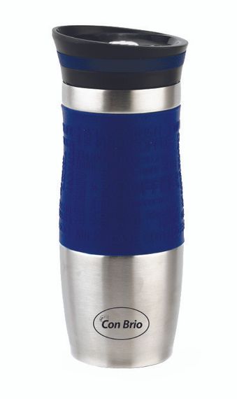 ТермоКружка Сon Brio СB-364-Blue 380 мл синій
